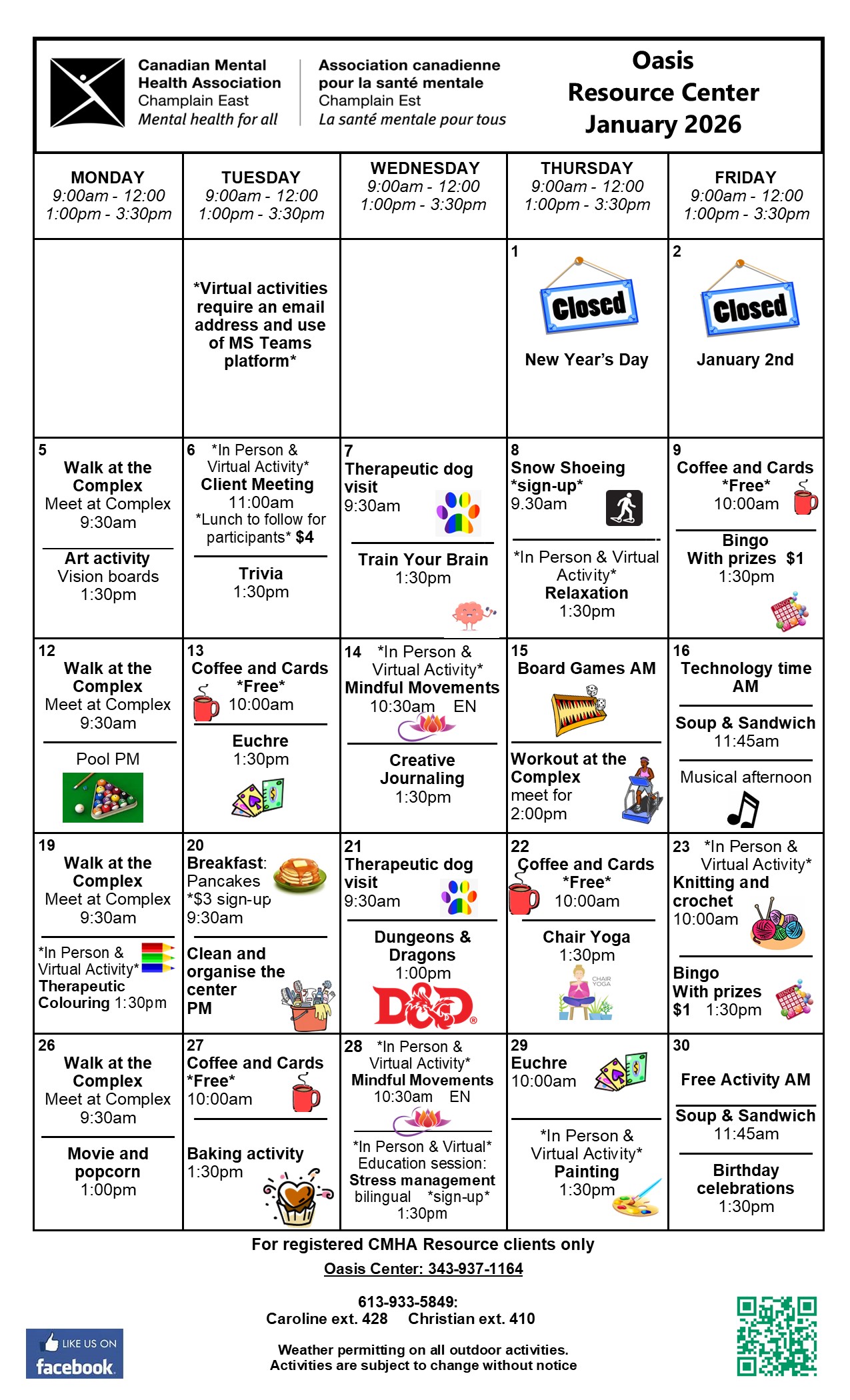 Oasis January 2026 EN
