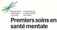 Mental health first aid logo FR